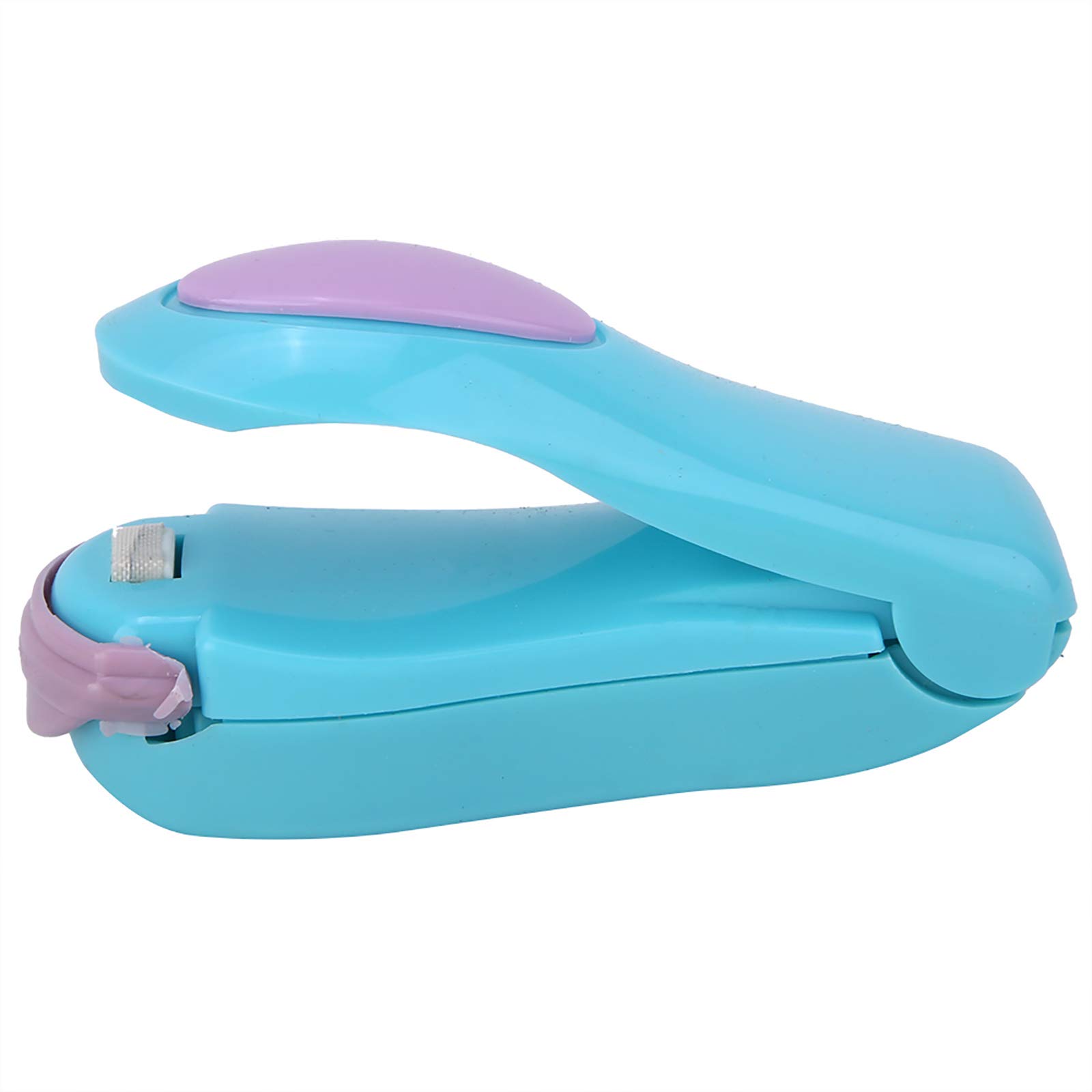 Mini Electric Heat Sealing Machine - Portable Handheld Impulse Bag Sealer for Food, Snacks & Candy | Household & Commercial Use | Purple (Ideal for Candy Shops, Home Kitchens & Small Businesses)
