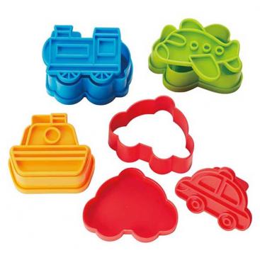Premium Sandwich Cutter and Stamp Set - 3-in-1 Stainless Steel Bread Shaper for Kids Lunch, Party Snacks & Picnic Food Art | BPA-Free Kitchen Gadget
