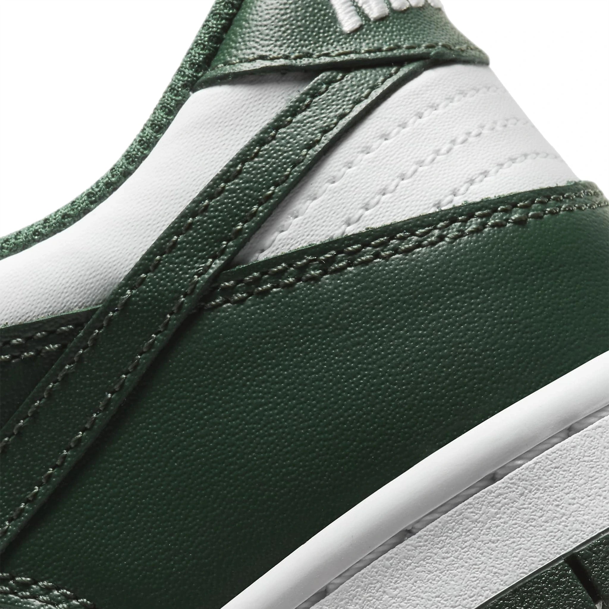 Nike Dunk Low Spartan Green Sneakers (2021) - GS Size - Comfortable Casual Shoes for Women & Girls - Perfect for School, Sports & Streetwear Fashion