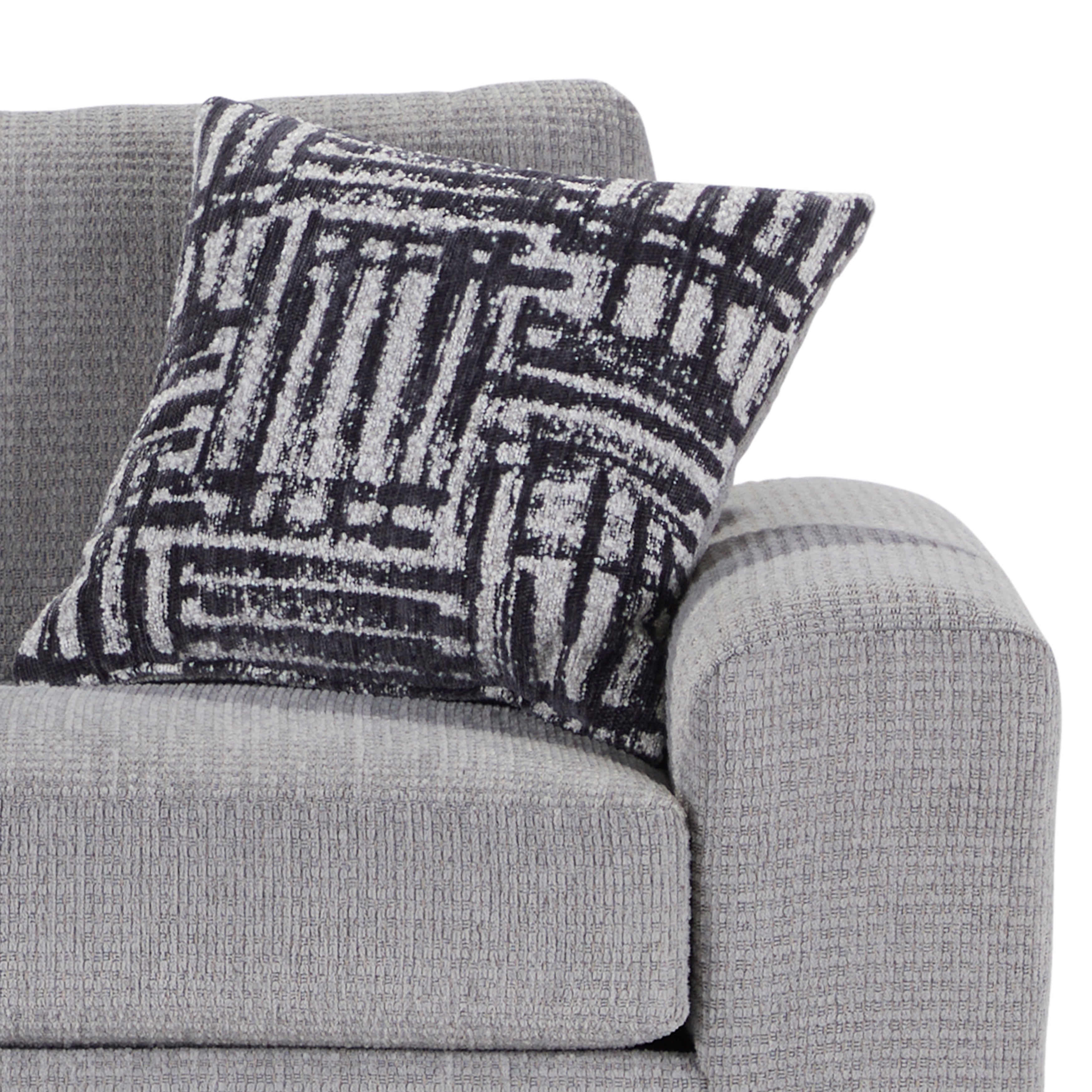 Roundhill Furniture Lancelot Upholstered Stationary Cuddle Chair - Plush Comfort for Living Room, Bedroom & Nursery - Perfect for Relaxing, Reading & Lounging