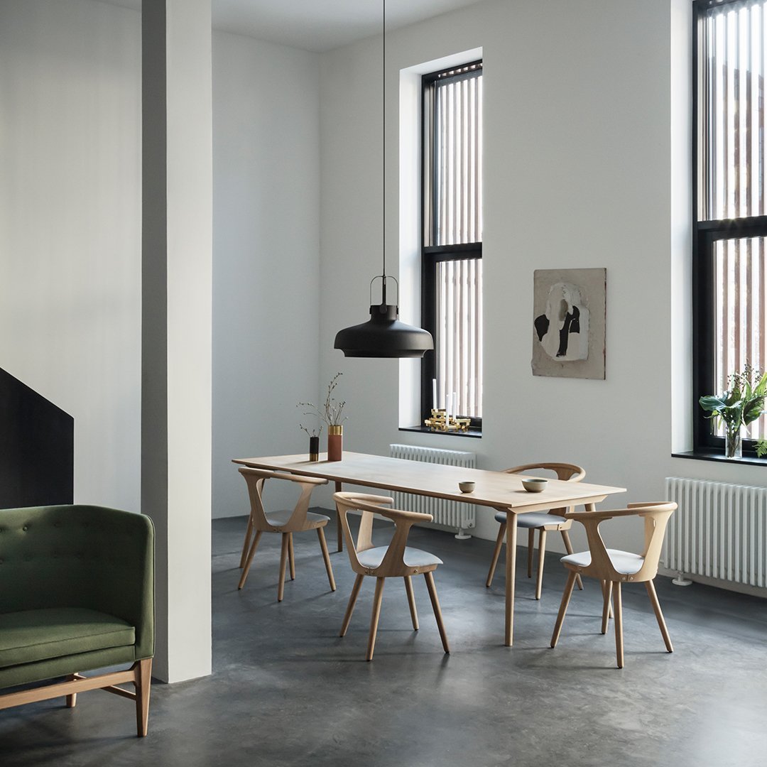 SK6 Modern Dining Table - 6-Seater Extendable Dining Table for Small Spaces, Perfect for Apartments & Compact Homes | Ideal for Family Dinners & Entertaining Guests
