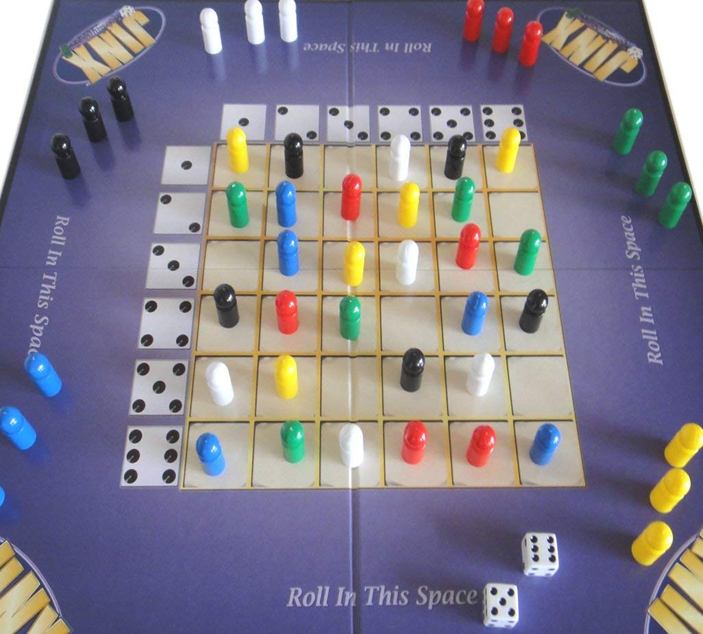 Triple Play Family Board Game Bundle - Up 4 Grabs, Jinx & Stare for Fun Game Nights | Perfect for Family Gatherings, Parties & Indoor Activities