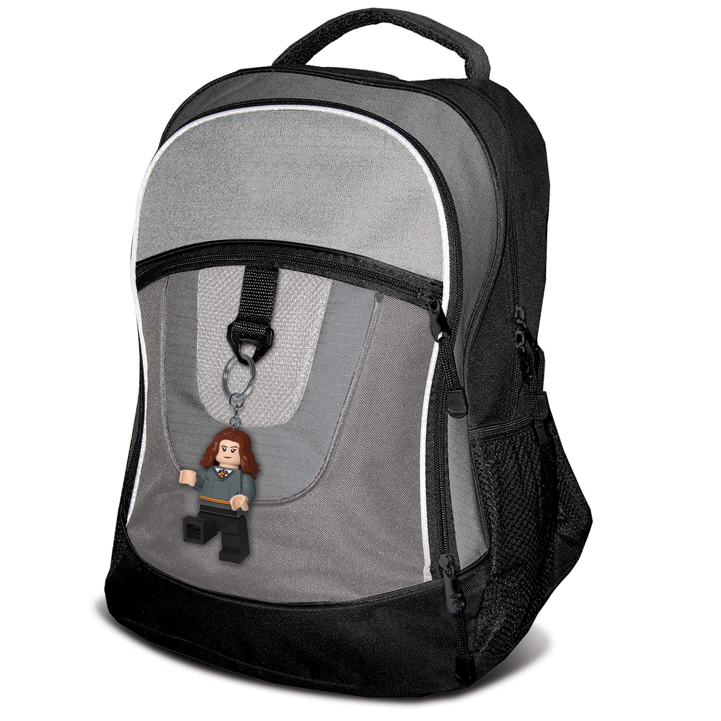 LEGO Harry Potter Hermione Granger Keychain Light - 3 Inch Tall Collectible Toy for Backpacks & Gifts (KE199) | Perfect for Harry Potter Fans & Cosplay Accessories