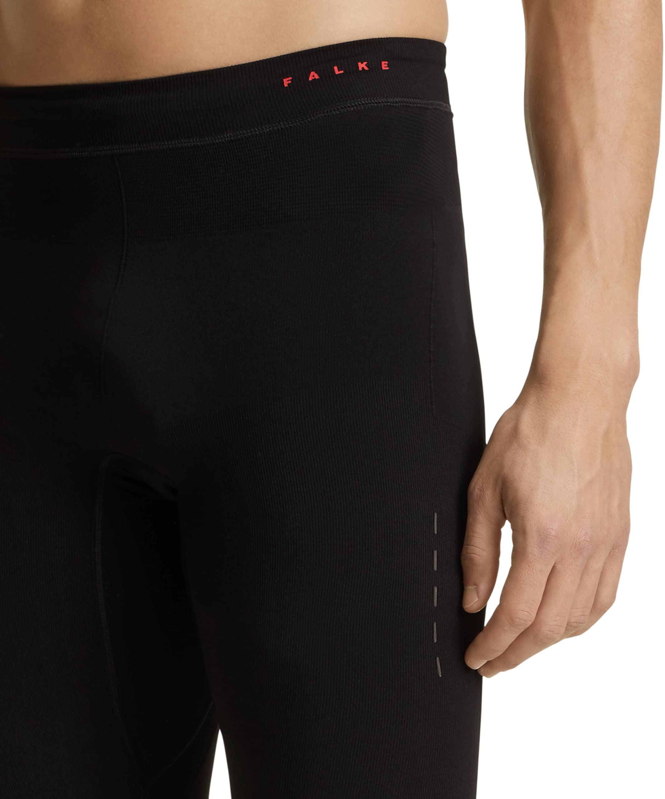 FALKE Men's Compression Long Athletic Pants - High Performance Workout & Running Tights for Men - Moisture Wicking & Muscle Support - Ideal for Gym, Jogging & Sports Activities