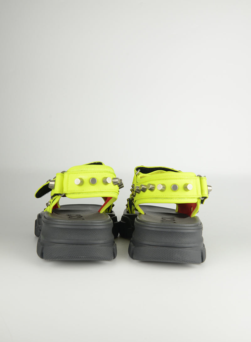 Gucci Flashtrek Yellow Sandals - Size 39 | Stylish & Comfortable Women's Fashion Sandals for Summer Outfits, Beach Vacations & Casual Wear