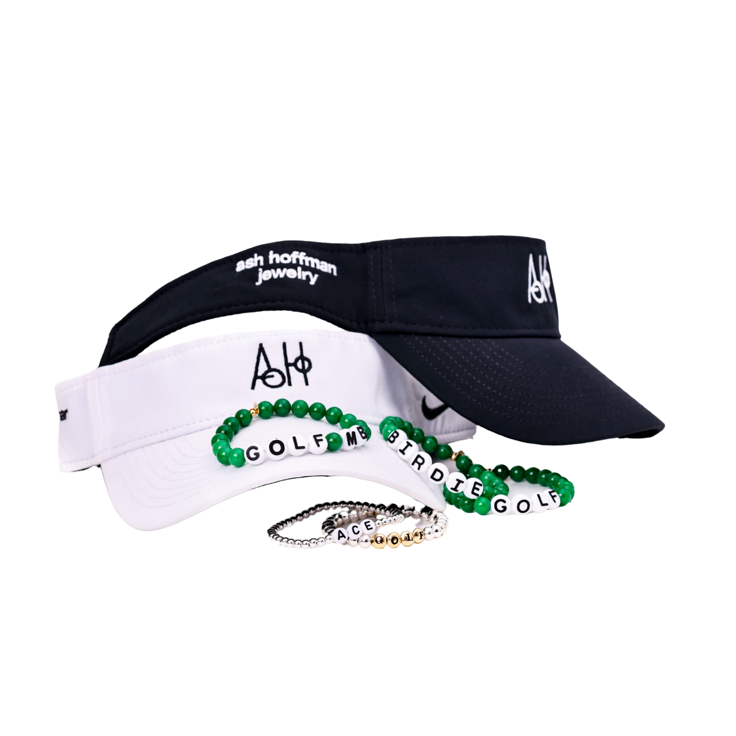Custom Embroidered Golf Visor with Adjustable Strap - UV Protection Sun Hat for Men & Women - Perfect for Golf, Tennis, Running & Outdoor Sports