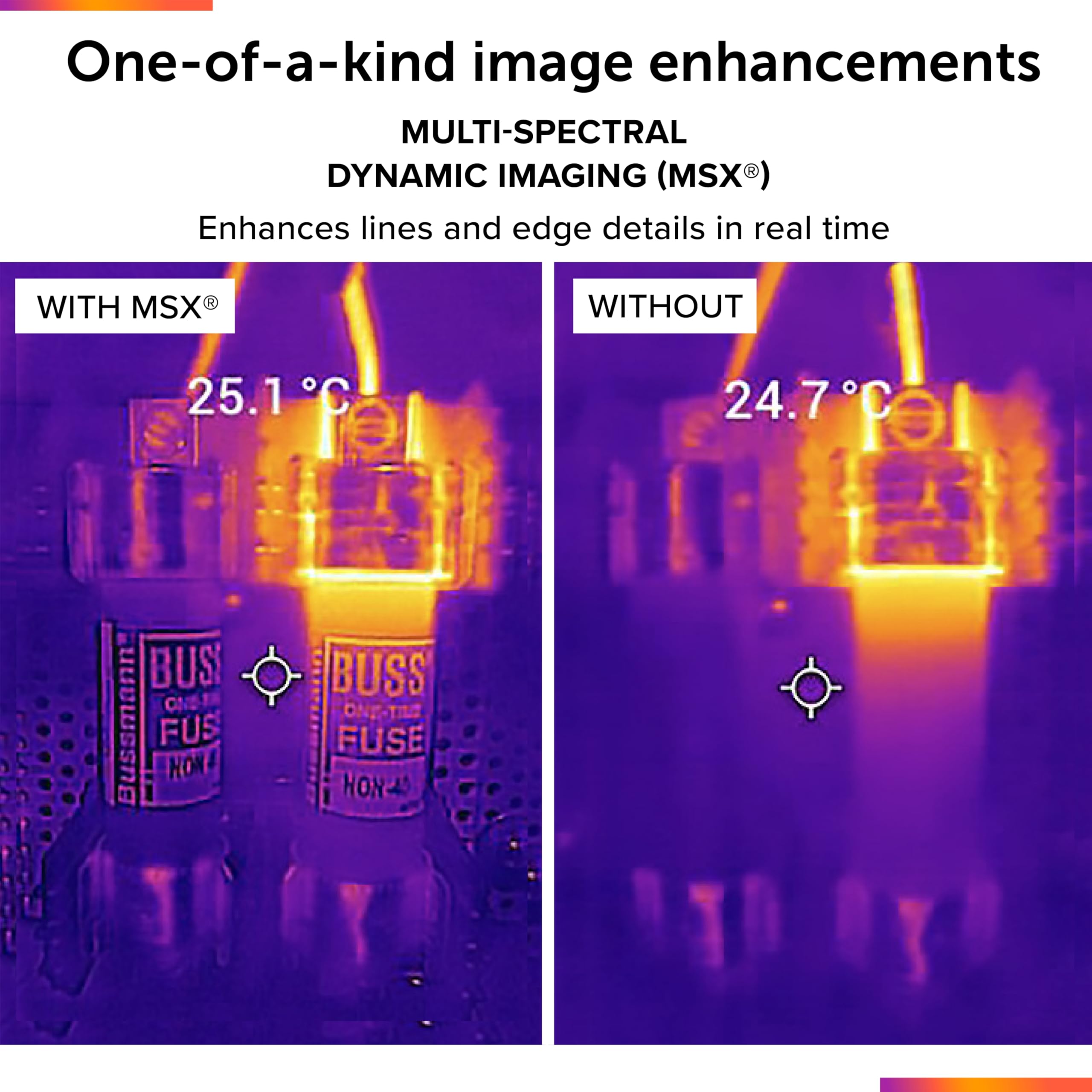 FLIR ONE Edge - Wireless Bluetooth Thermal Imaging Camera for Smartphones | Compatible with iOS & Android | Home Inspection, HVAC, Electrical & Outdoor Adventures