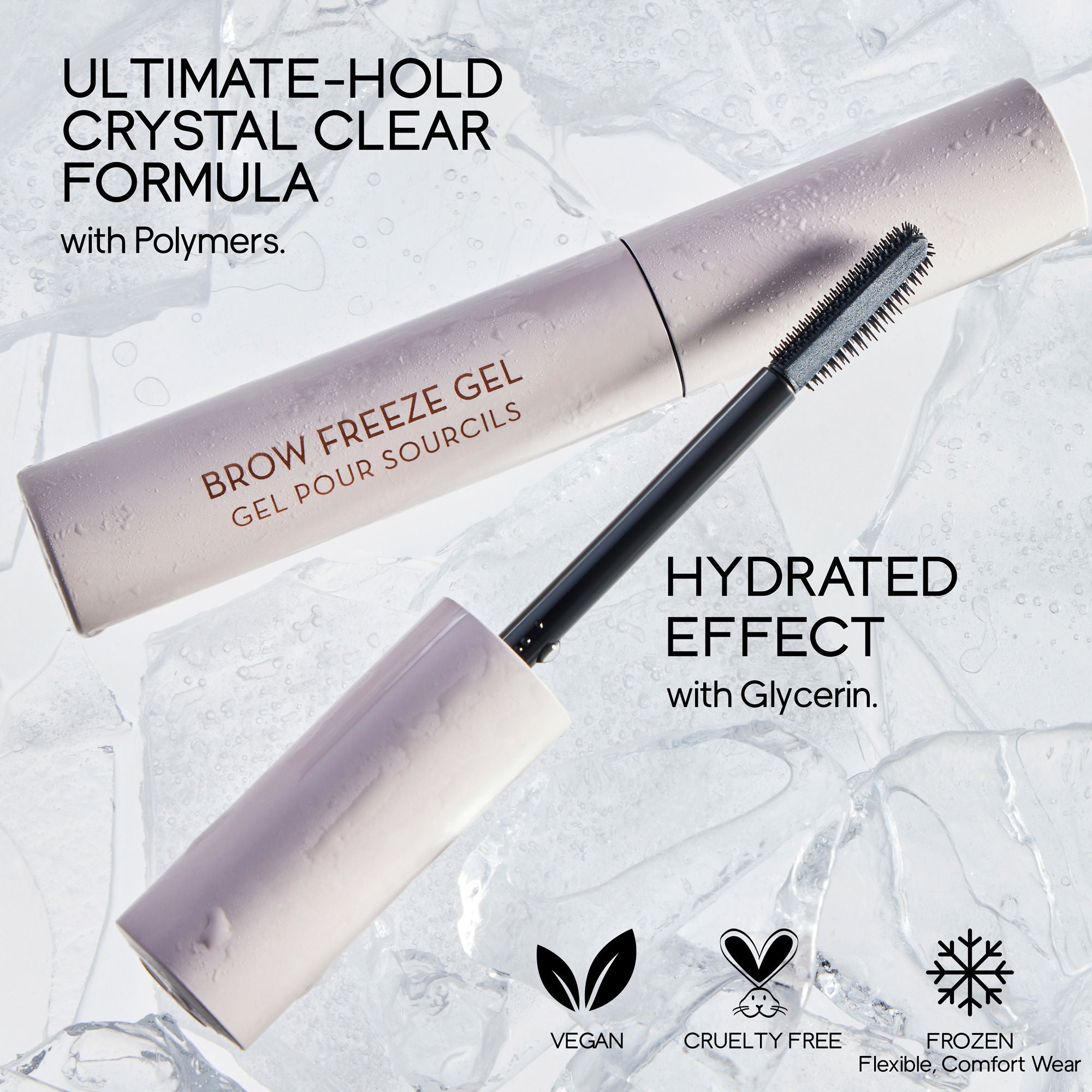 Anastasia Beverly Hills Brow Freeze Gel - Strong Hold Eyebrow Styler for Flawless Brows All Day | Perfect for Daily Makeup, Special Occasions & Photo Shoots