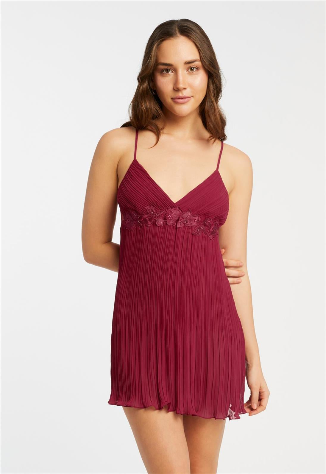 True Love Chemise - Elegant Lace Nightgown for Women, Romantic Sleepwear & Lingerie - Perfect for Valentine's Day, Anniversary Gifts & Honeymoon Nights