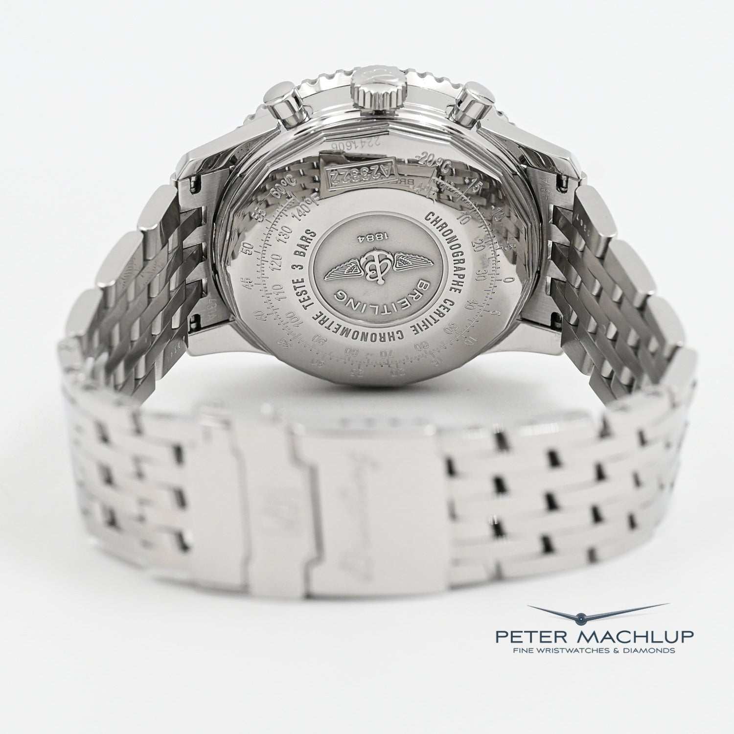 Breitling Navitimer Chronograph Men's Watch - Swiss Automatic Movement, Stainless Steel Case - Perfect for Aviation, Business & Luxury Events