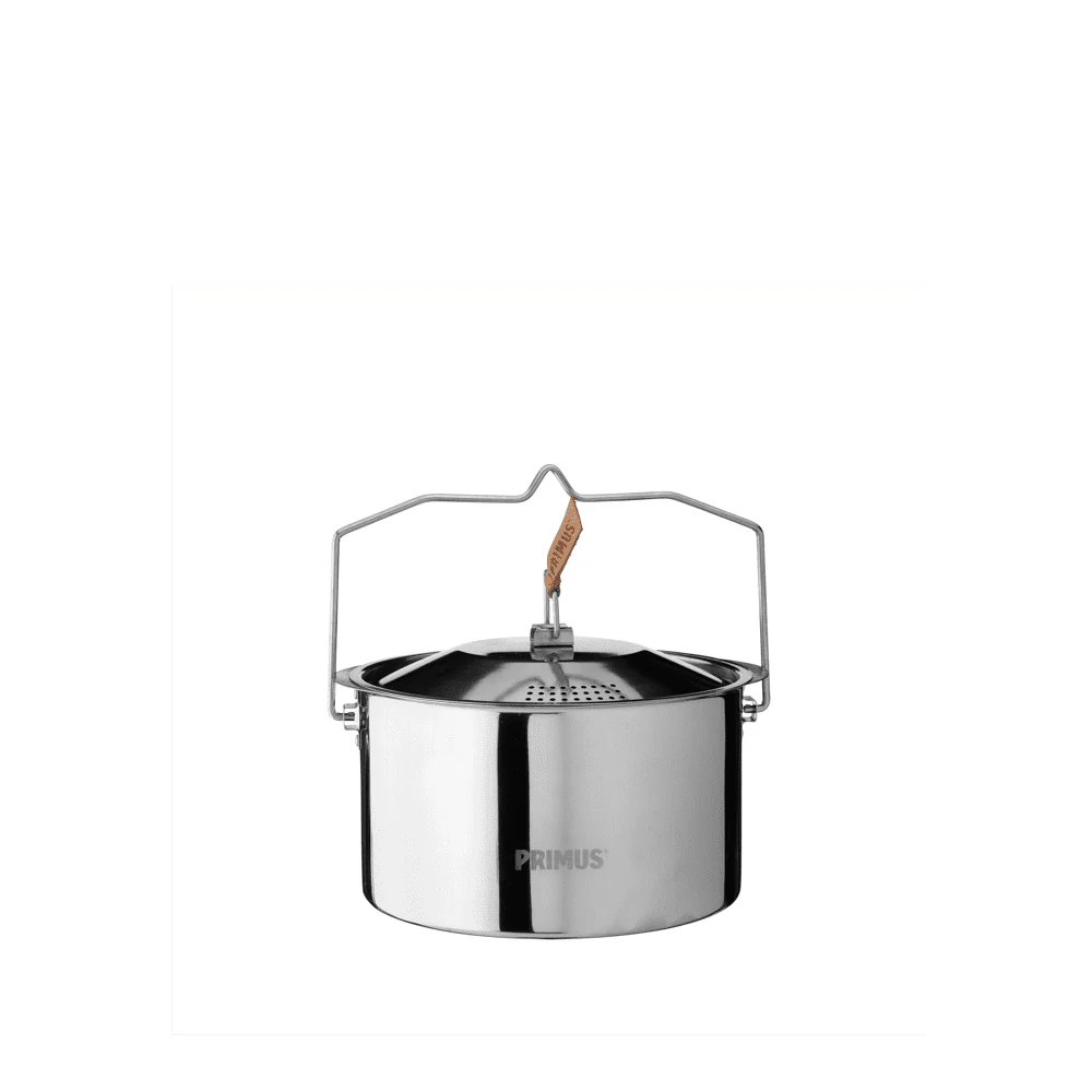 Primus Campfire Pot 3L - Lightweight Aluminum Cooking Pot for Outdoor Camping, Hiking & Backpacking - Perfect for Boiling Water & Cooking Meals in the Wilderness