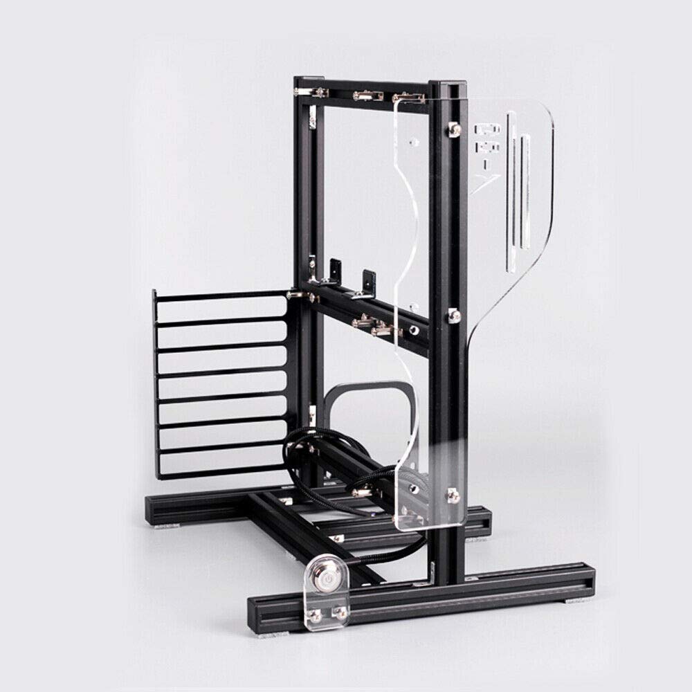 DIY Open Frame PC Test Bench - ITX (17x17cm) ATX MATX Motherboard Stand for Air & Water Cooling | Vertical Chassis for Overclocking & Heat Dissipation | Perfect for Computer Builds, Gaming Rigs & Hardware Testing