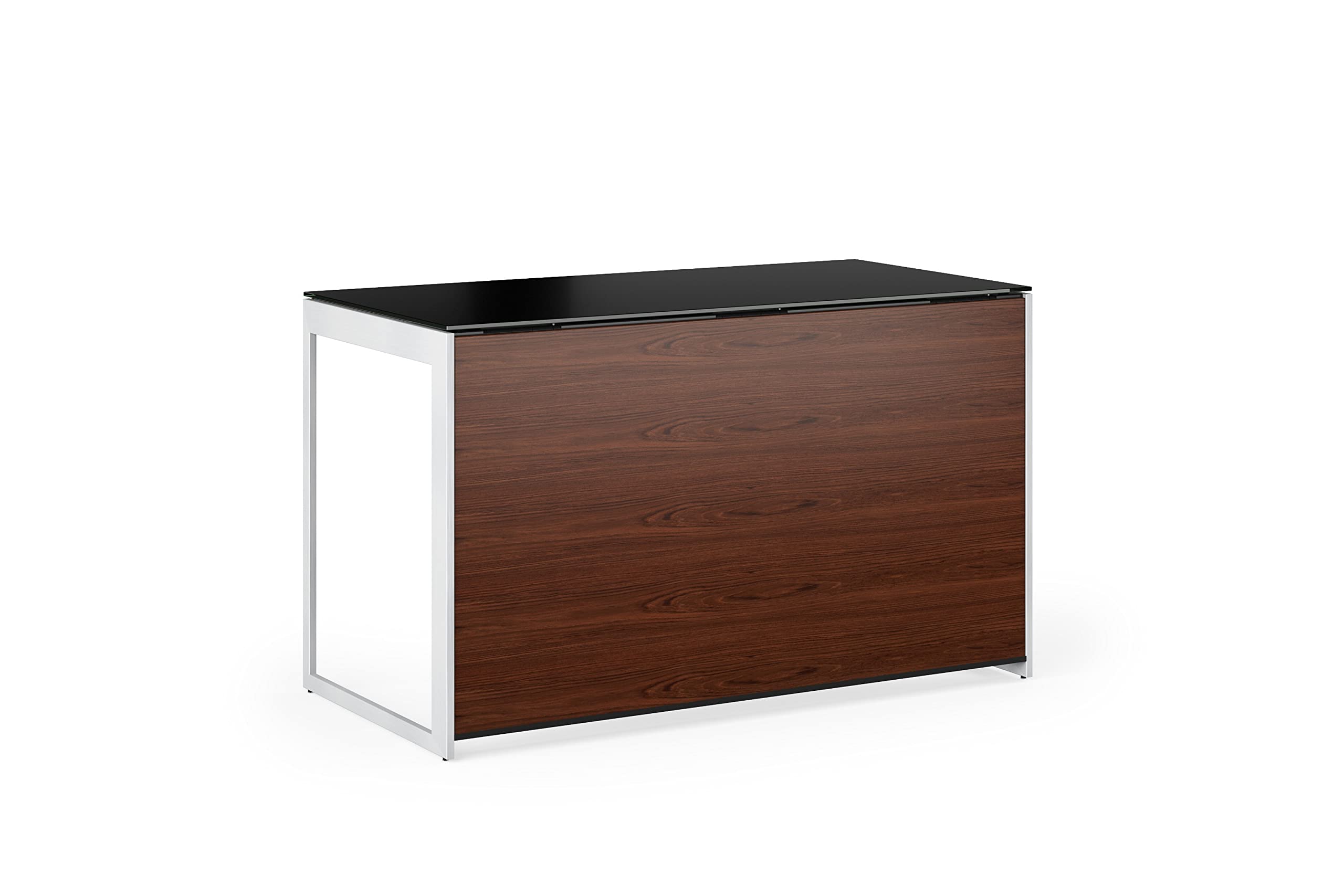 BDI Furniture Sequel 20 6108 Computer Desk Back Panel - Walnut Finish for Sequel 6103 Desk | Home Office Workstation Accessory | Perfect for Home Office Setup and Workspace Organization