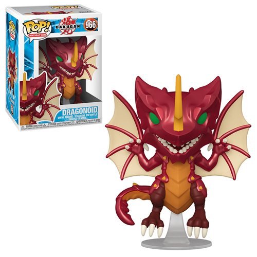 Bakugan Battle Brawlers Dragonoid Pop! Vinyl Figure Collectible Toy [966] - Perfect for Fans, Collectors, and Display in Home or Office