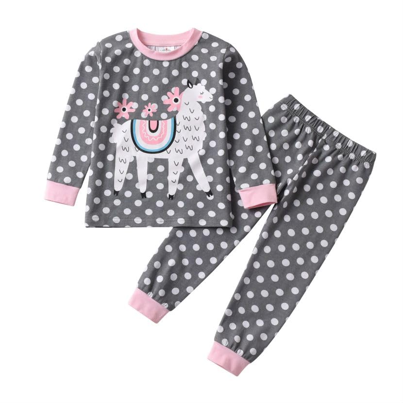 VIKITA Toddler Girls Summer Outfits - Cute Short Sleeve Shirts & Leggings 2-Piece Clothing Set | Soft Cotton Playwear | Birthday Gift for 1-5 Year Olds | Perfect for Playdates, Daycare & Summer Adventures