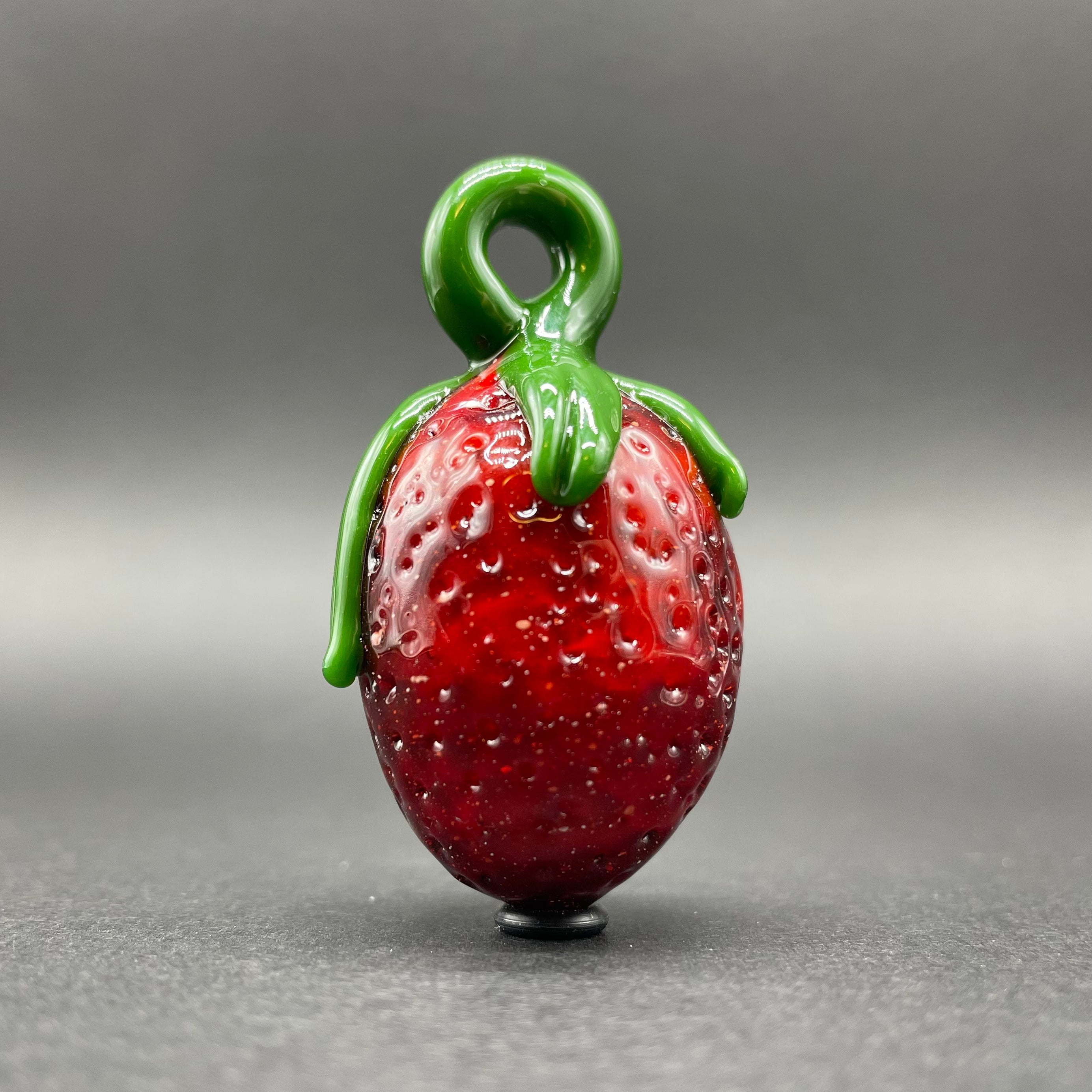 Strawberry Pendant Necklace - Dainty Fruit Jewelry for Women - Perfect Gift for Birthdays, Valentine's Day & Everyday Wear