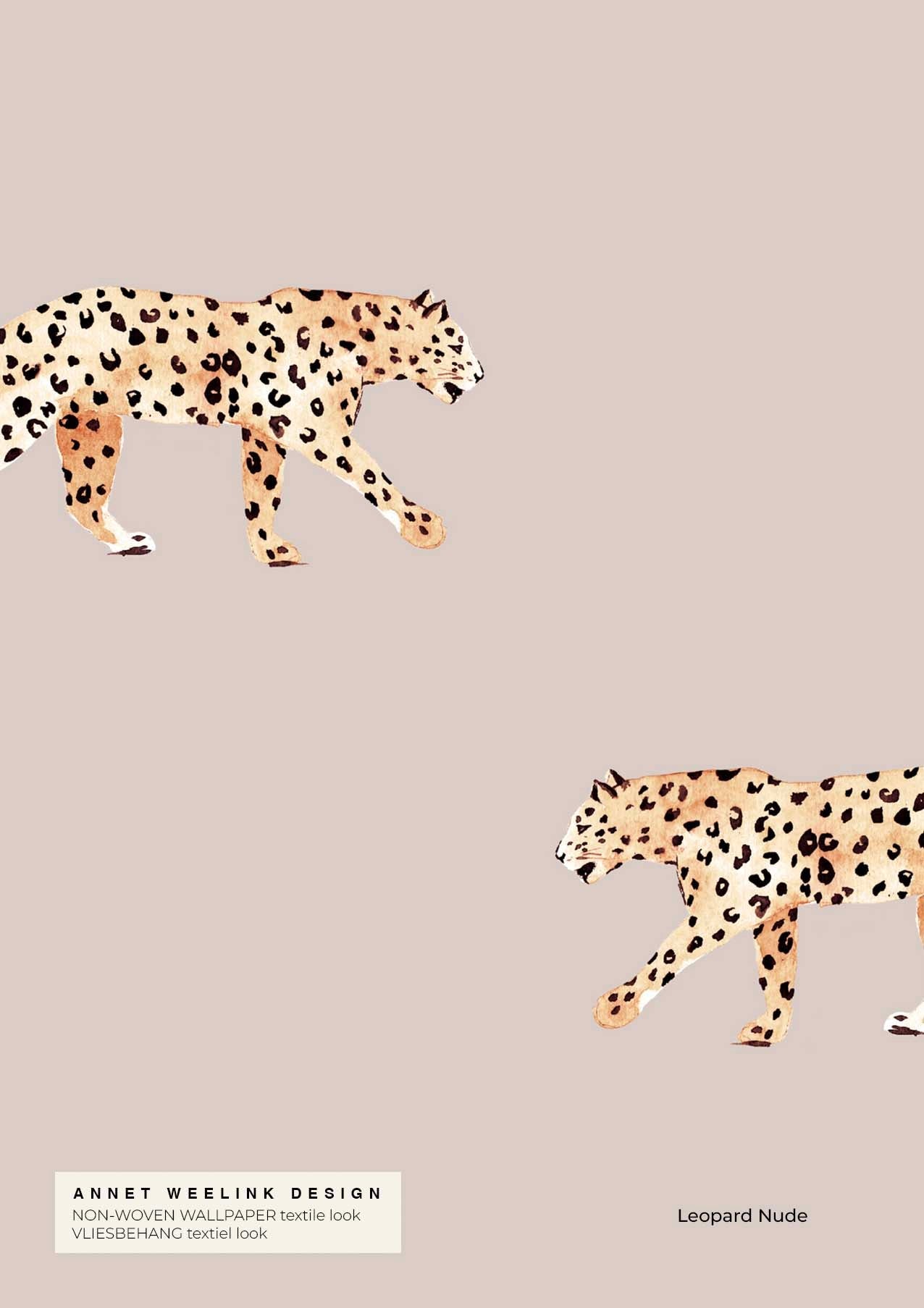 Premium Leopard Print Wallpaper Sample - Wholesale Bulk Order for B2B - Perfect for Home Decor, Commercial Spaces & Interior Design Projects