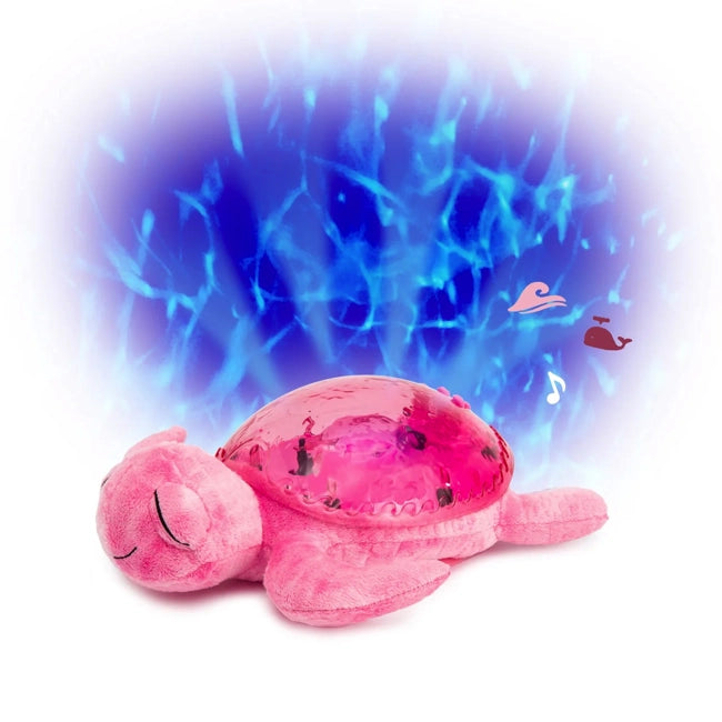 Cloud B Tranquil Turtle Soothing Night Light - Pink LED Projector for Kids & Baby Nursery, Perfect for Bedtime Relaxation & Sleep Aid