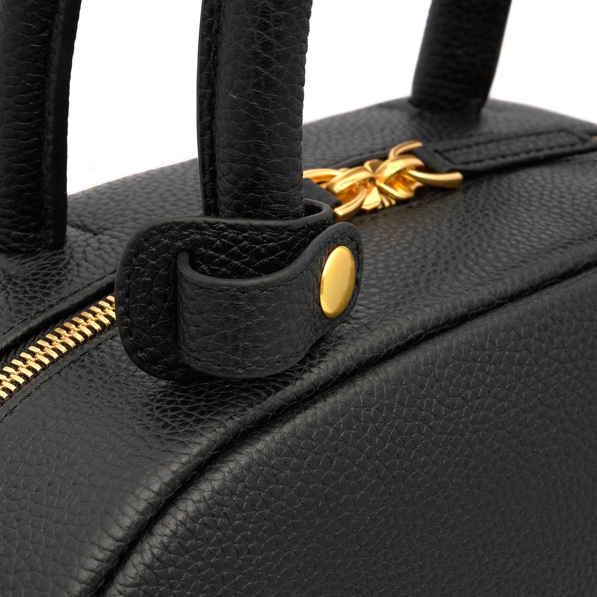 Stylish Black Bowler Crossbody Top Handle Bag for Women - Perfect for Work, Travel & Everyday Use