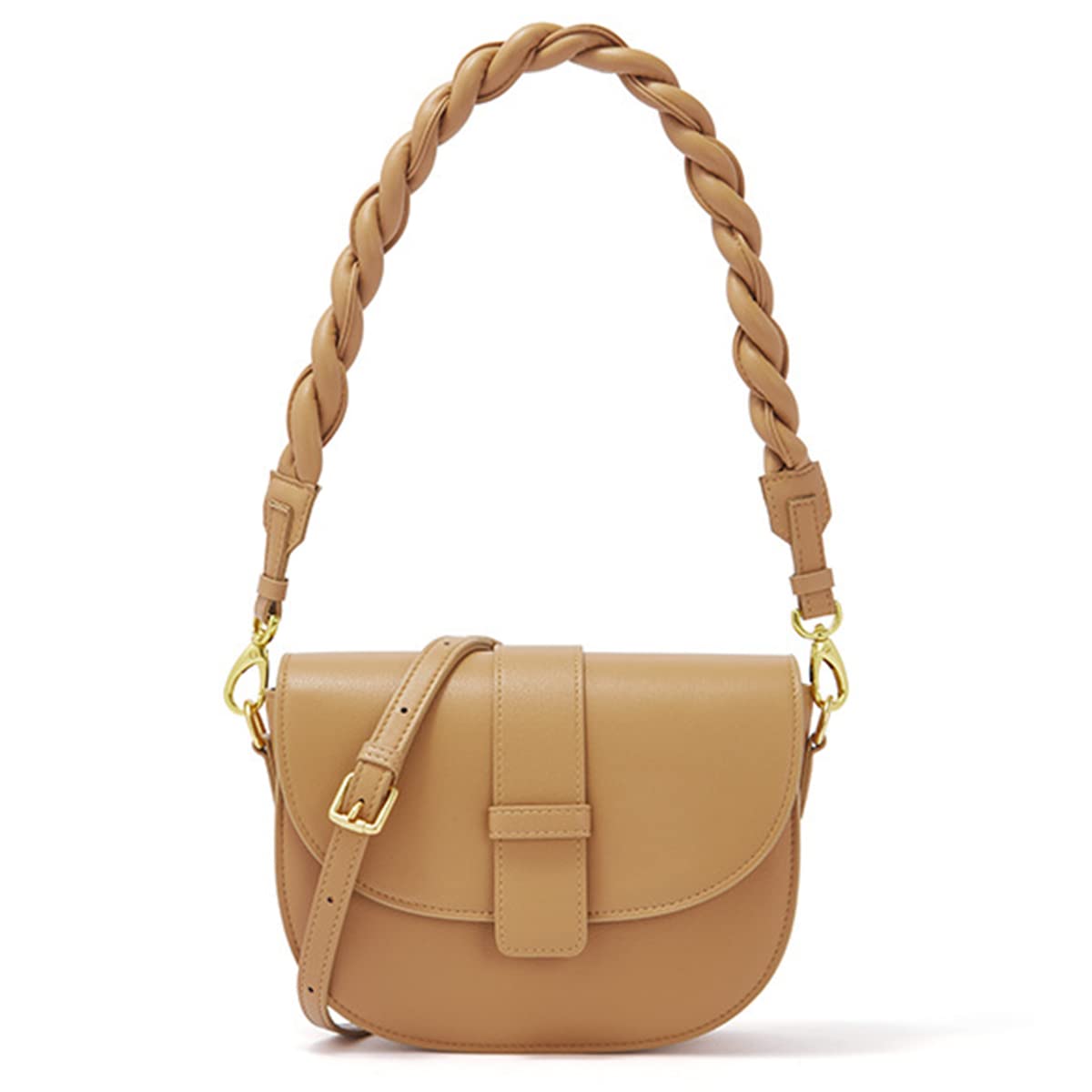 YXBQueen Women's Leather Crossbody Bag - Fashionable Designer Satchel Handbag for Daily Use, Travel & Work Accessories