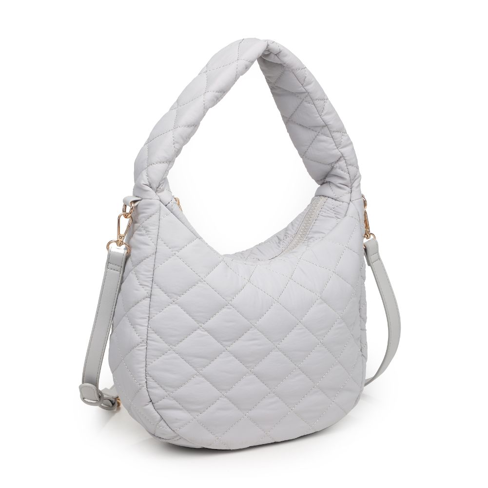 Sonoma Quilted Nylon Hobo Bag - Stylish Crossbody Purse for Women, Lightweight & Durable Handbag with Adjustable Strap - Perfect for Work, Travel & Everyday Use
