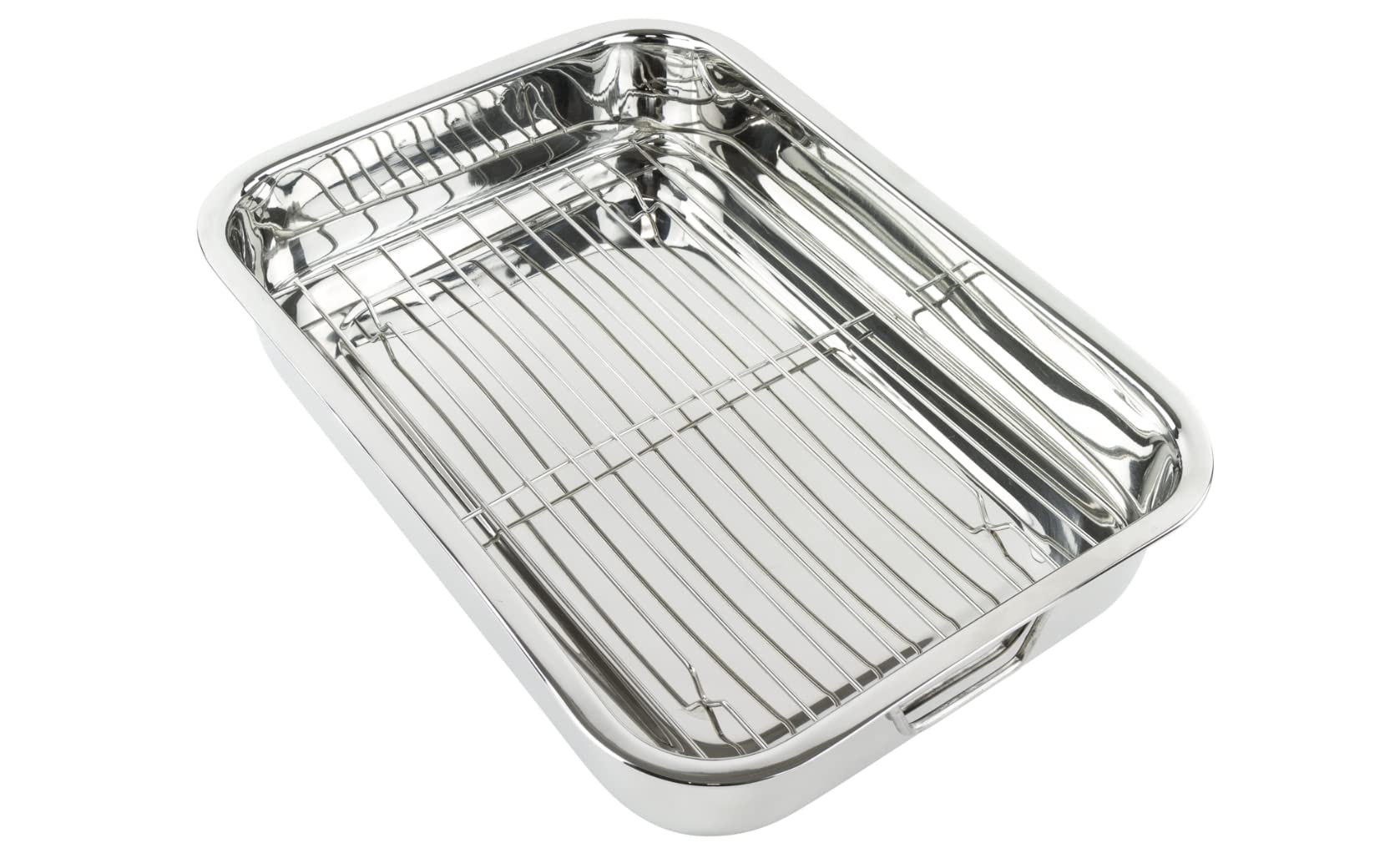 Premium Stainless Steel Lasagna Roasting Pan with Lid - 9x13 Inch Oven Safe Baking Dish for Lasagna, Casseroles & Roasts - Perfect for Family Dinners, Holiday Cooking & Meal Prep