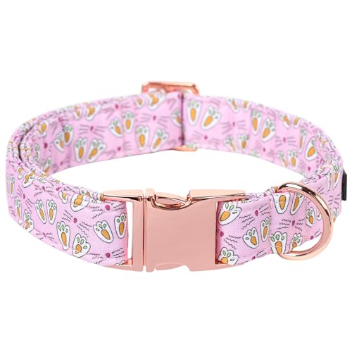 Easter Bunny Paws-Pink-Basic Collar