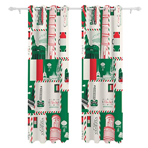 Retro Style Green Italy Theme Decoration