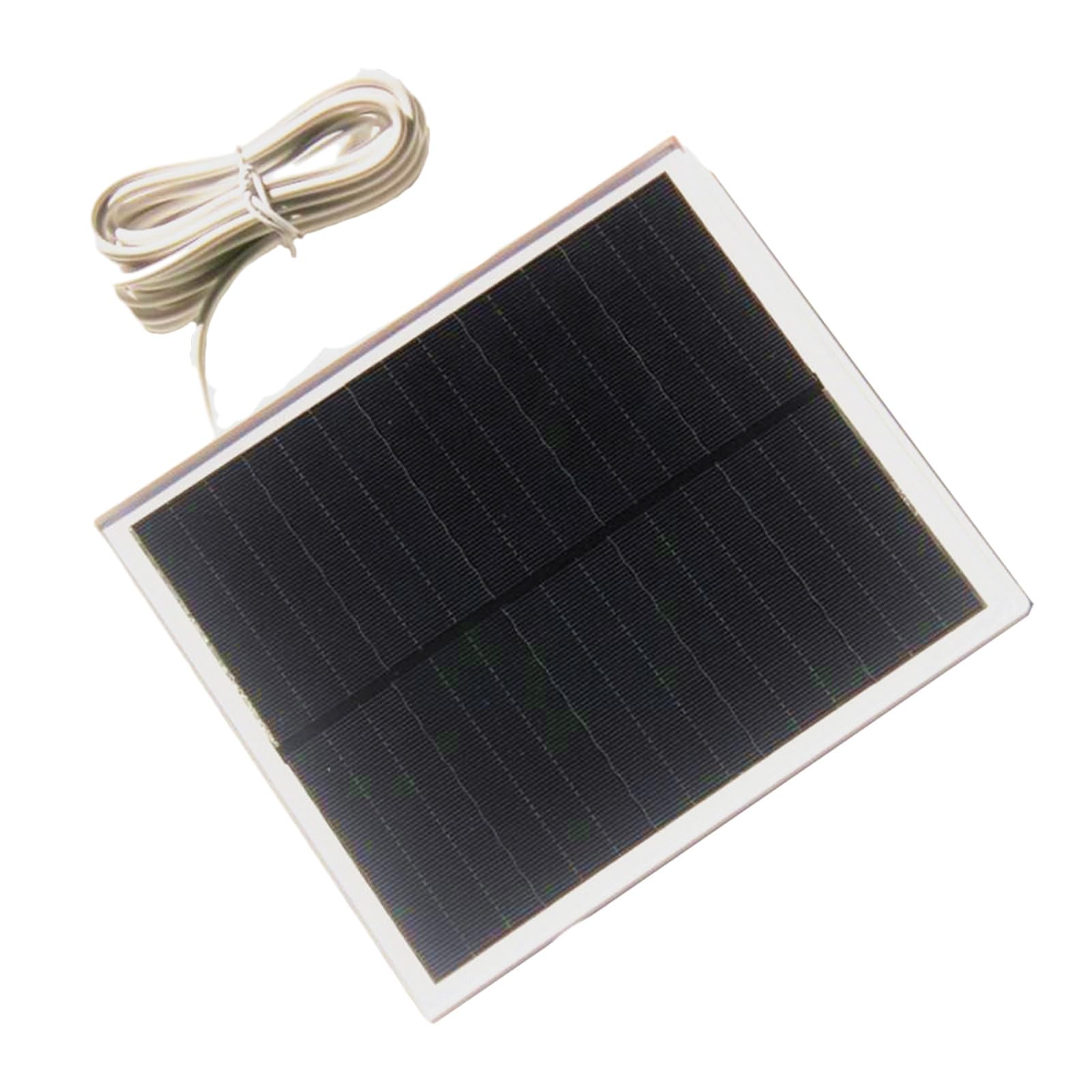 10W Solar Panel for Ring Doorbell - 360° Adjustable Monocrystalline Solar Charger with Weatherproof Design | Perfect for Home Security & Outdoor Camera Power Supply