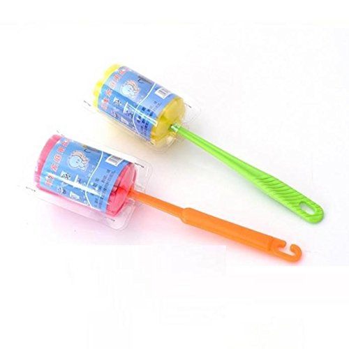 Premium Multi-Purpose Cleaning Brush for Wine Glasses, Coffee Cups, Glass Bottles & Tea Mugs - Kitchen, Dining & Bar Essential Tool - Compact & Durable Design for Easy Scrubbing - Perfect for Home, Office & Restaurant Use