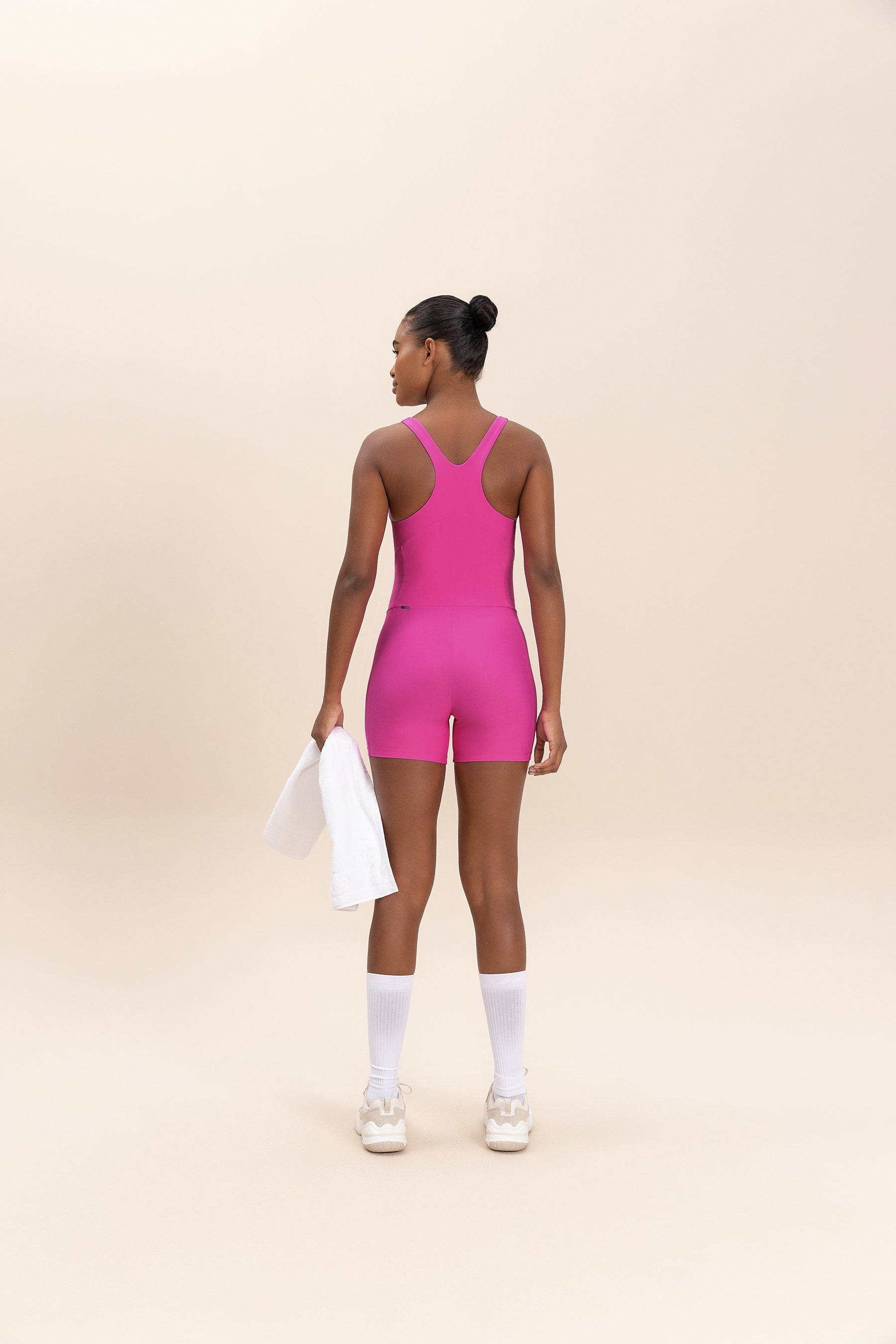 Hydefit® Adaptiv Short Bodysuit - Women's Workout & Yoga Bodysuit with Moisture-Wicking Fabric for Gym, Running & Activewear (Perfect for Pilates, Dance & Fitness Training)