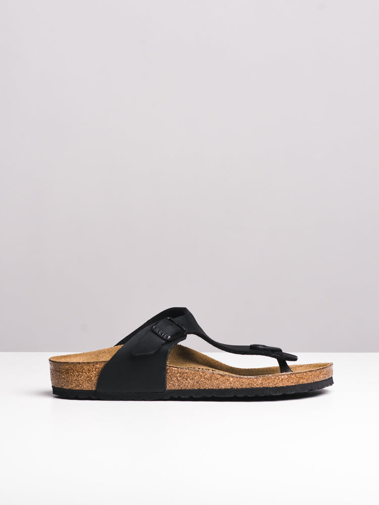 Birkenstock Kids Gizeh Black Sandals - Medium/Narrow Fit - Comfortable & Durable for Playtime & Outdoor Adventures - Clearance Sale