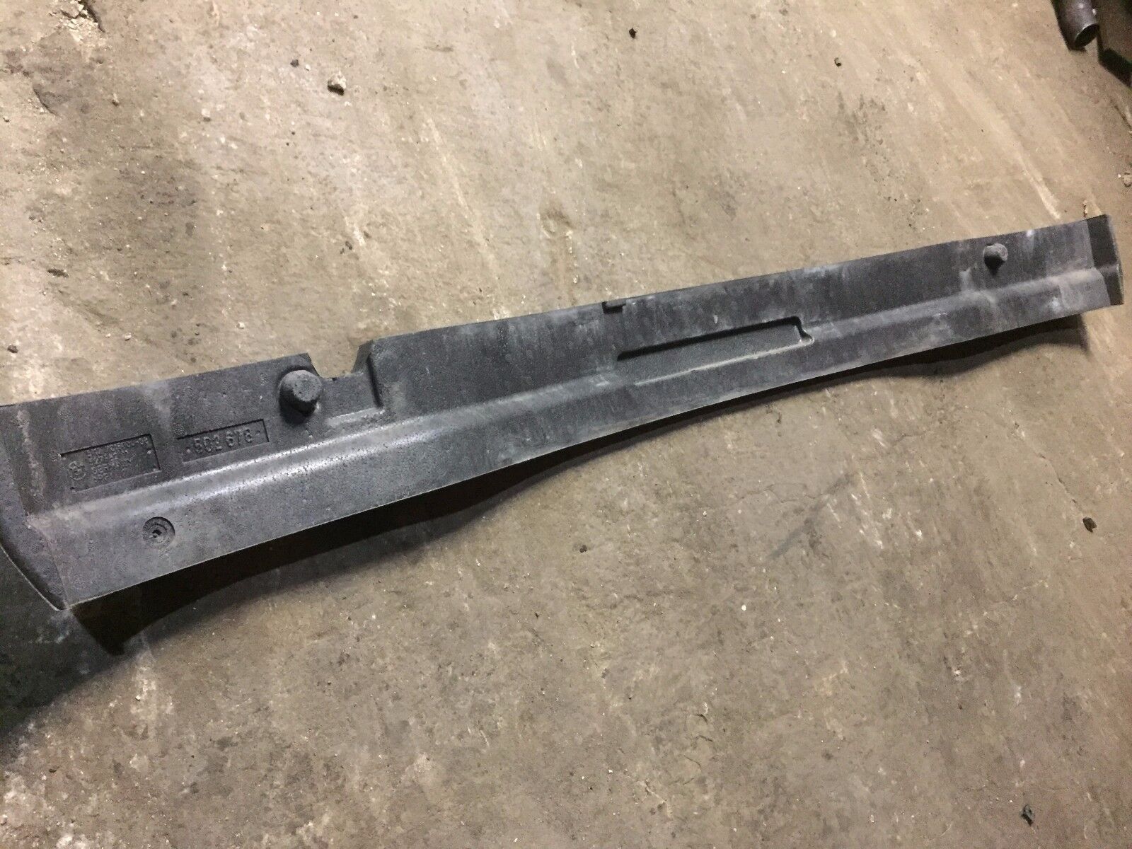 02 05 BMW E65 E66 Front Bumper Reinforcement Absorber Impact Foam OEM Replacement Part - Perfect for Collision Repair & Safety Enhancement