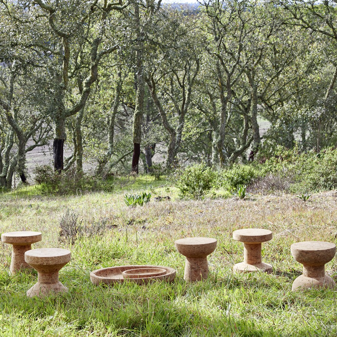 Vitra Jasper Morrison Cork Bowl - Eco-Friendly Kitchen & Dining Accessory for Serving, Snacks & Home Decor