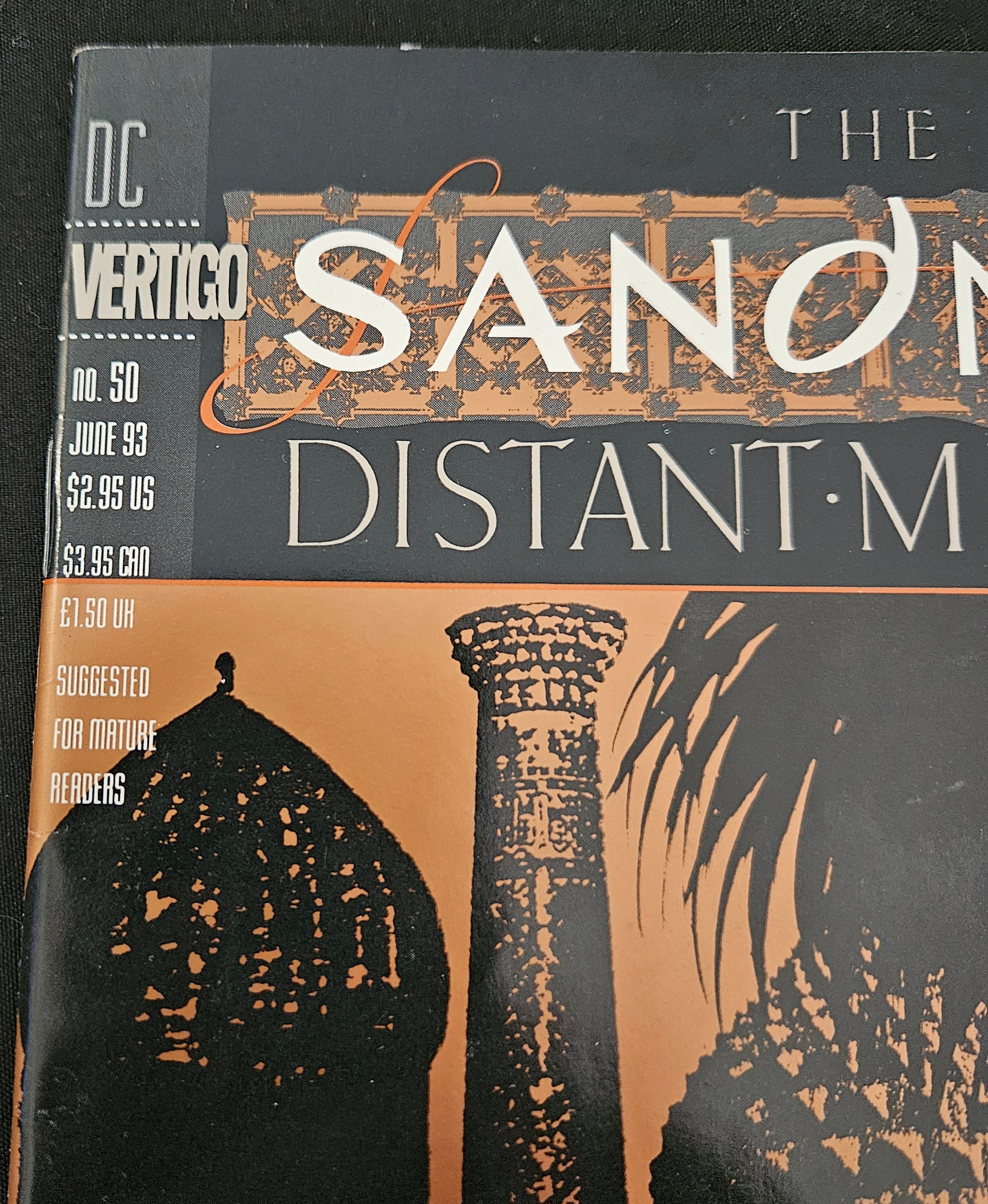 The Sandman #50: Distant Vertigos | DC Vertigo Comic Book | 1993 Edition | Collectible Graphic Novel for Fans & Readers