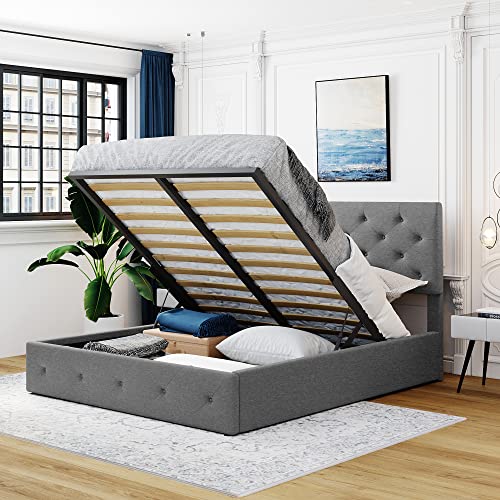 Gray + Upholstered