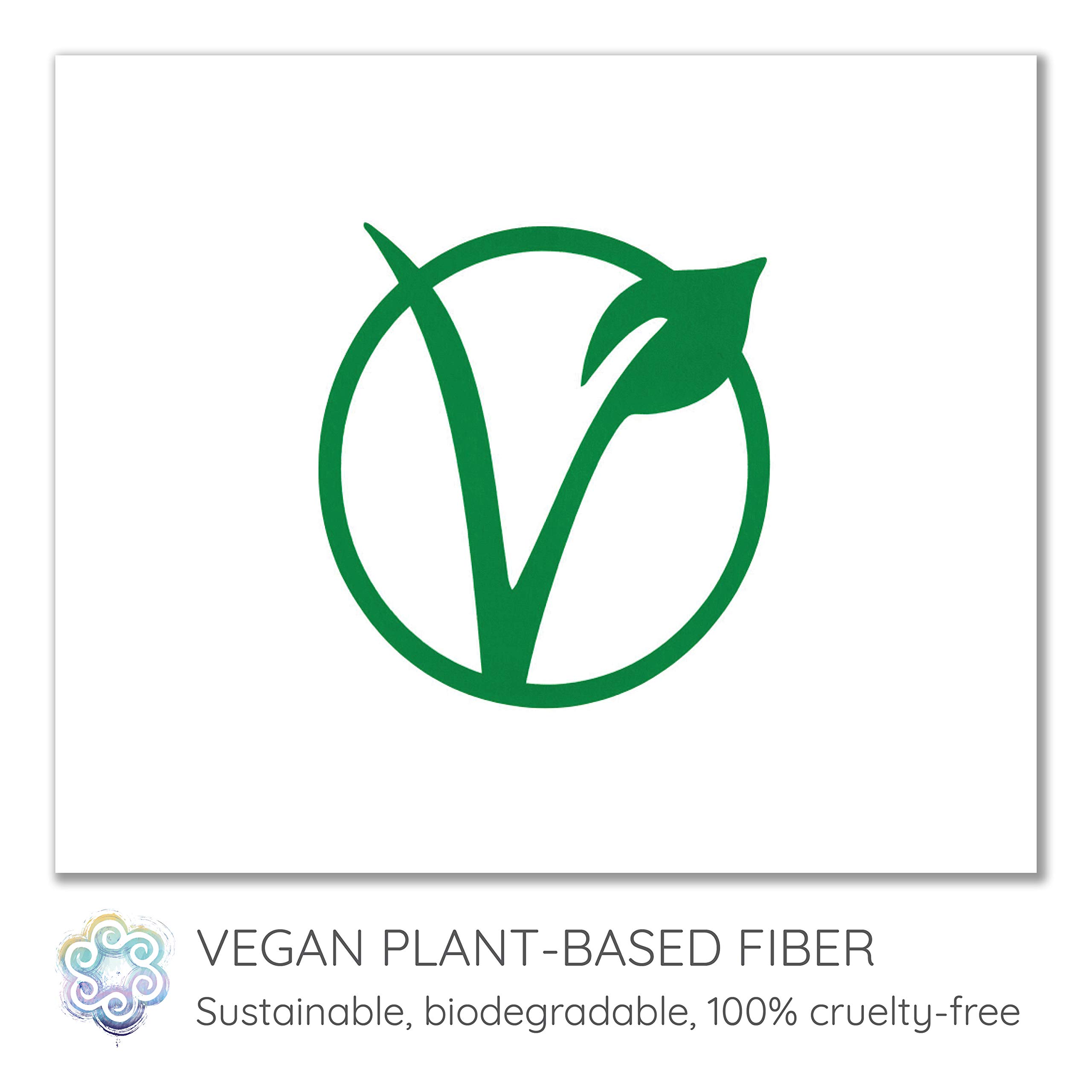 Organic Vegan Plant Fibers for Spinning, Blending & Dyeing - Exotic Variety Pack for Hand Spinners | Perfect for Yarn Crafting, Knitting & Weaving Projects