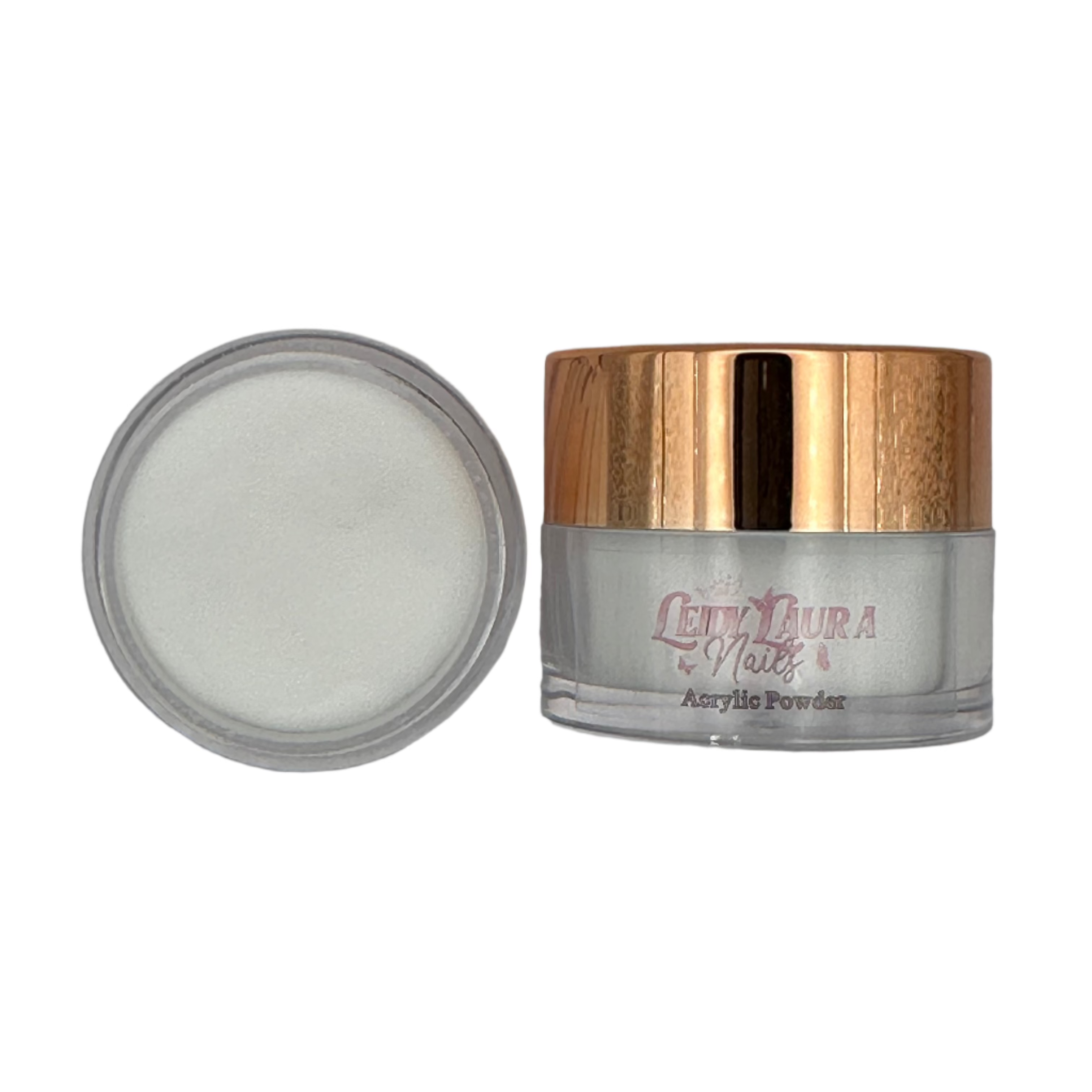 3D Milky White Acrylic Art Powder - 0.50 oz for DIY Crafts, Resin Art, Nail Design & Home Decor Projects