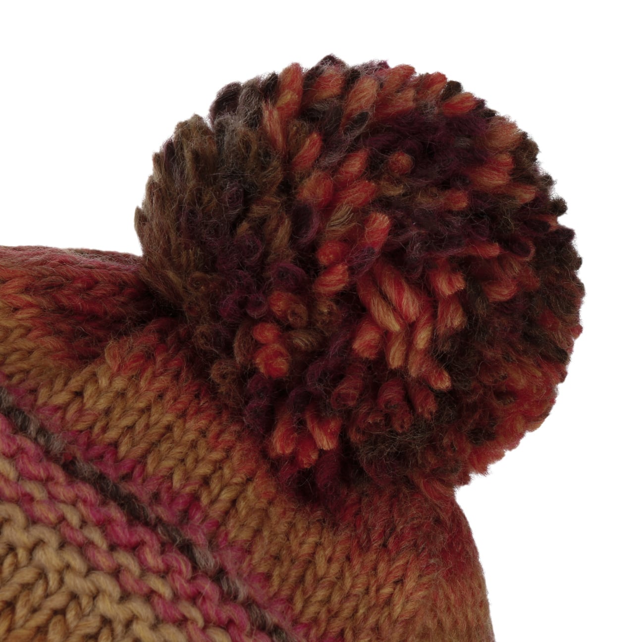 Lierys Faux Fur Pompom Beanie - Soft Winter Knit Hat for Women & Men - Cozy Cold Weather Accessory for Skiing, Snowboarding & Outdoor Activities