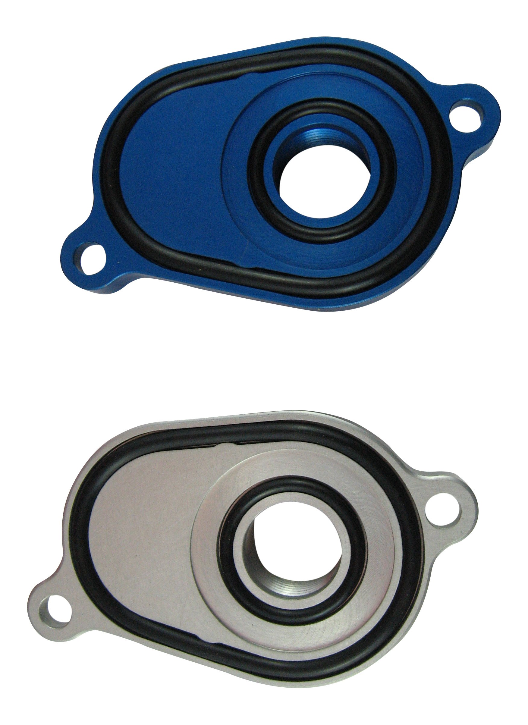 6.0L Oil Cooler Flush Kit - Blue - Compatible with Powerstroke & Ford Diesel Engines - Perfect for Engine Maintenance & Oil System Cleaning
