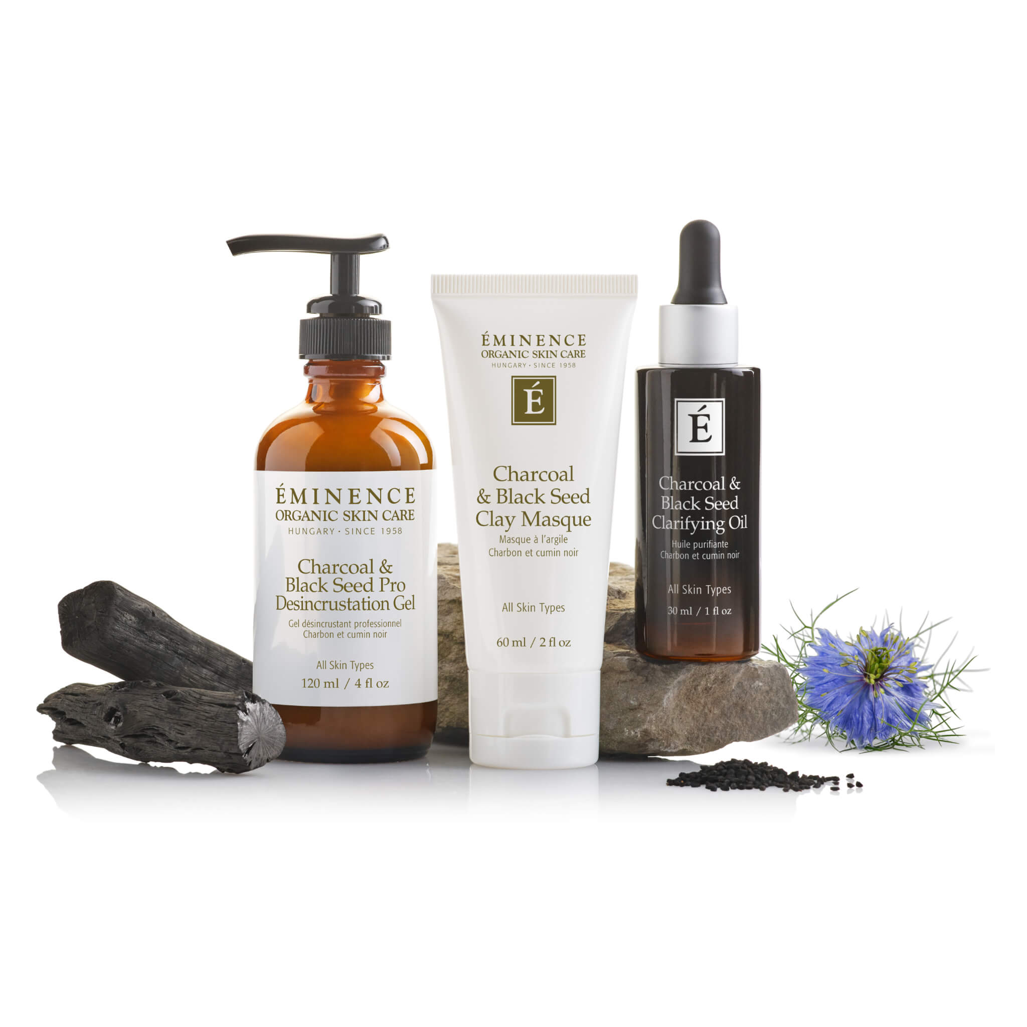 Pure Charcoal & Black Seed Clarifying Oil for Hair & Skin - Detoxifying & Nourishing Treatment for Acne, Dandruff & Scalp Care - Perfect for Daily Beauty & Wellness Routine
