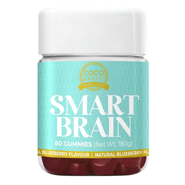 Premium Coco Earth Gummies - Brain Boosting Supplement for Focus & Memory | Natural Nootropic for Students, Professionals & Gamers