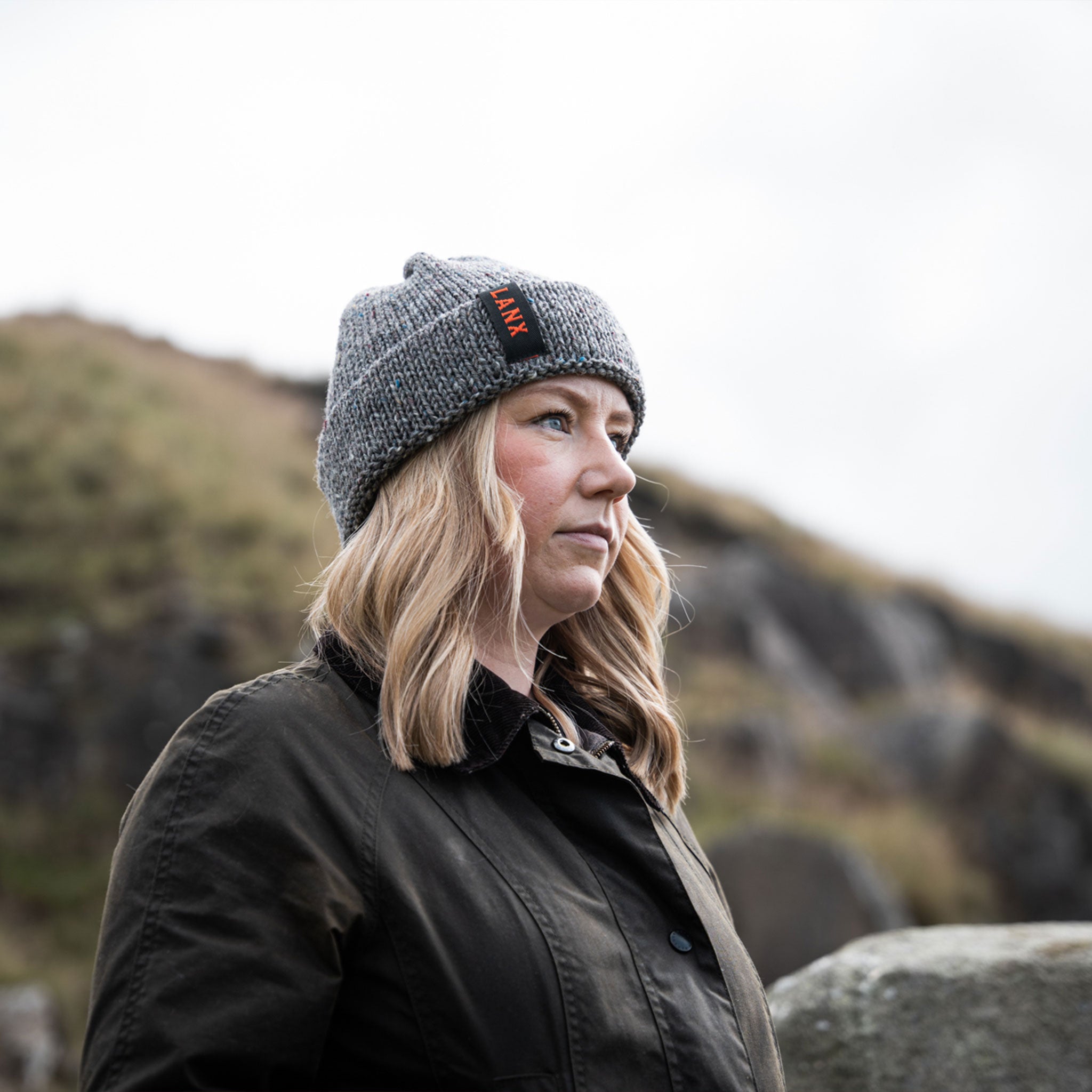 BOWLAND Grey Maghery Coat - Stylish Waterproof Winter Jacket for Men & Women | Perfect for Outdoor Hiking, Travel & Daily Commute