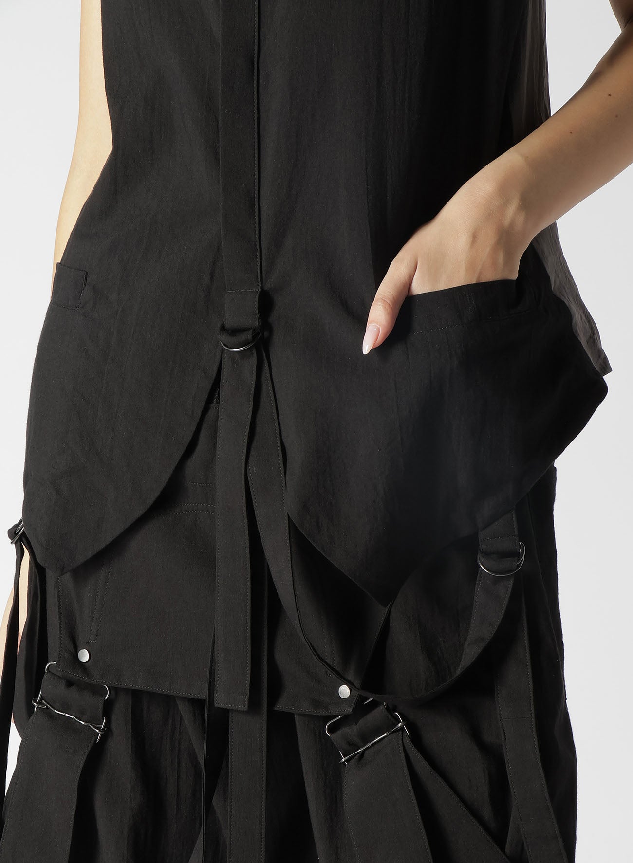 Cotton Tencel Lawn Hanging Strap Collar Vest for Women - Summer Boho Chic Layering Piece for Casual Outfits and Beach Cover-Up