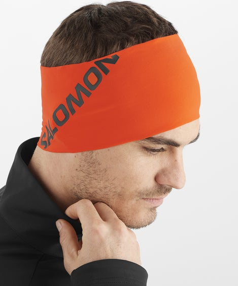 Salomon RS PRO Headband for Running & Sports - Sweat-Wicking & Comfortable Head Wrap for Men & Women - Perfect for Workouts, Hiking & Outdoor Activities