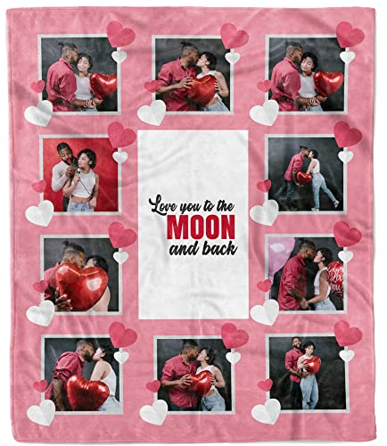 Pink Photo Blanket 34