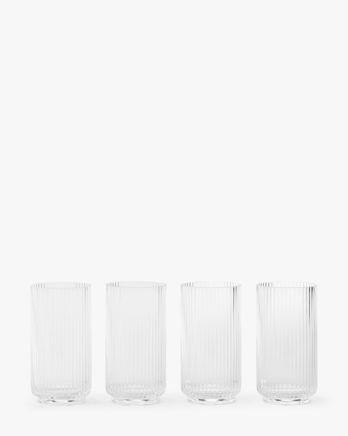 Premium Sanibel Acrylic Highball Glasses Set of 4 - Shatterproof Crystal Clear Tumblers for Cocktails, Iced Tea & Juice - Perfect for Home Bars, Parties & Outdoor Entertaining