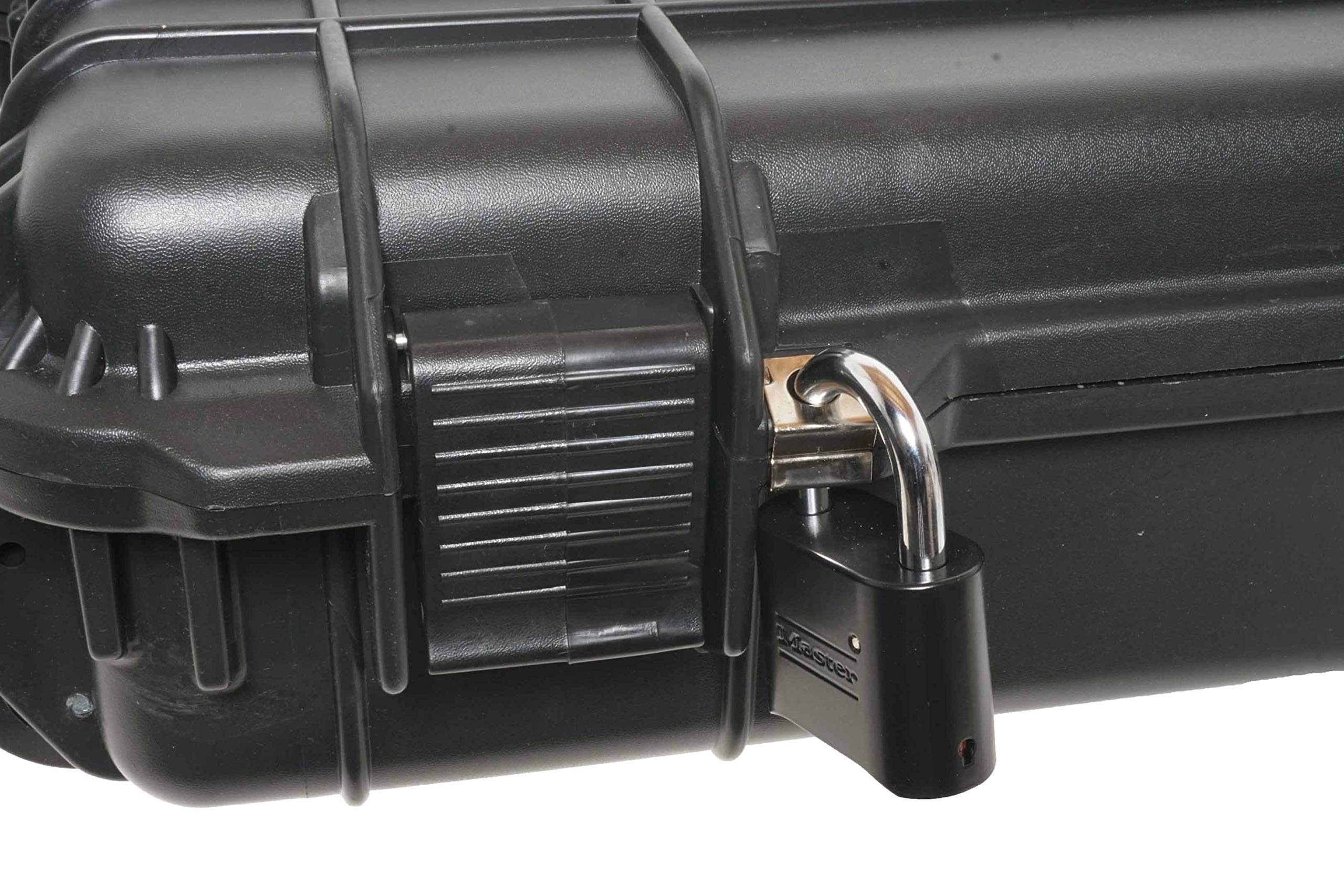 Case Club Competition Hard Gun Case with Pre-Cut Foam - Fits 3 Rifles | Durable Protection for Firearms, Hunting & Shooting Range Use