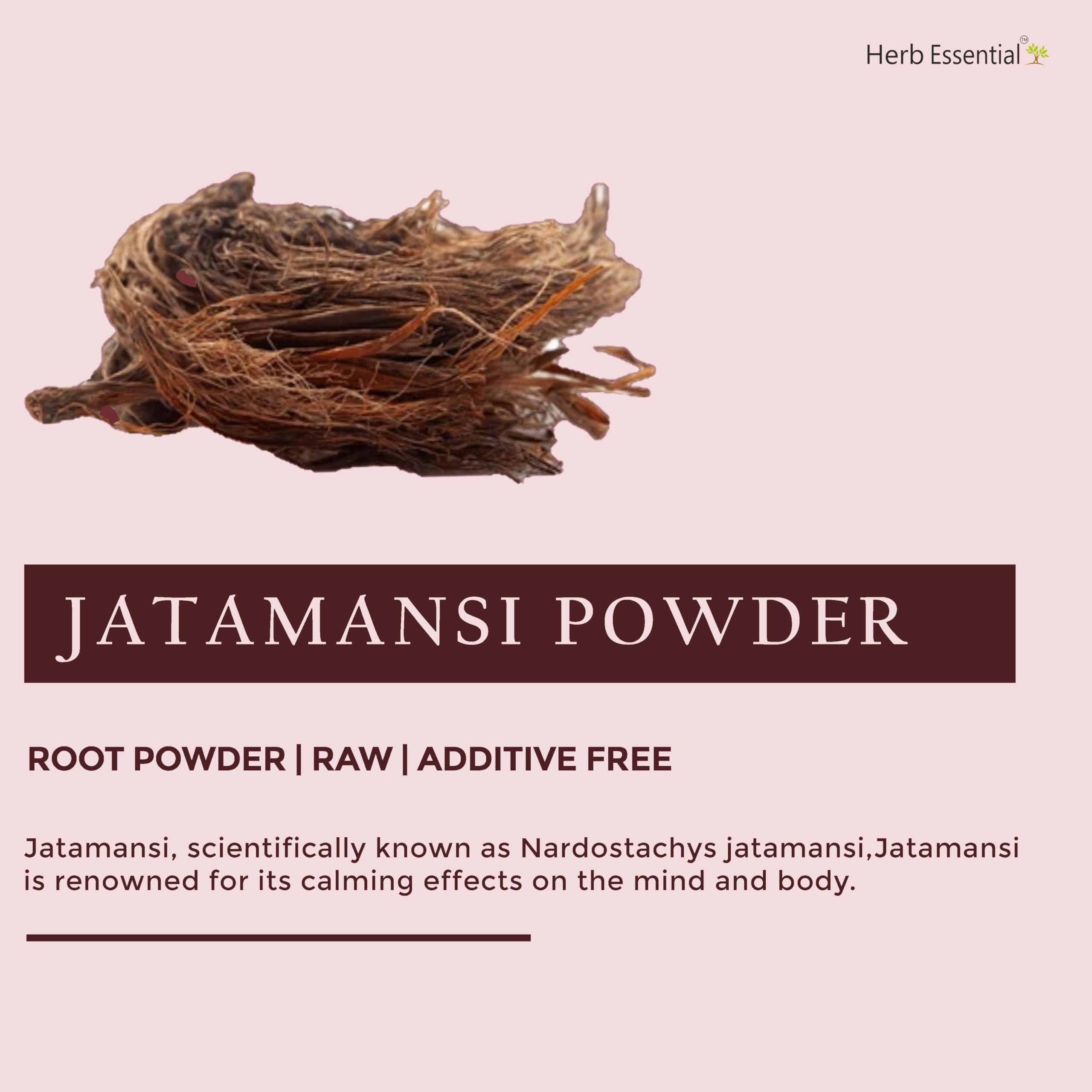 **Jatamansi Root Powder 200g - 100% Pure & Natural Herbal Supplement for Hair Growth | Strengthens, Shines & Moisturizes Hair | Fights Dandruff & Split Ends | Perfect for DIY Hair Masks & Ayurvedic Hair Care Routines**
