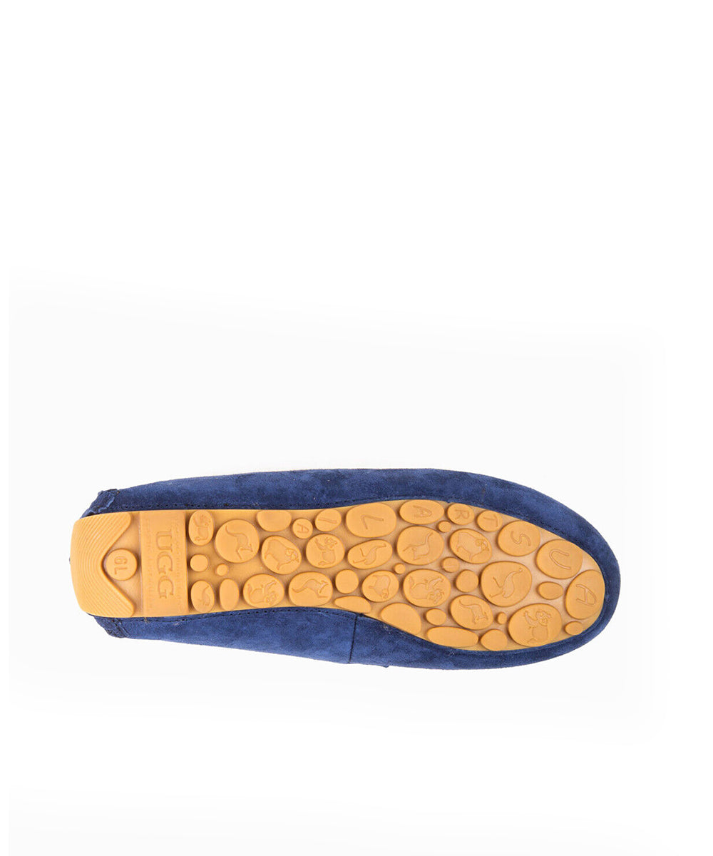 Women's UGG Fur Moccasin Slippers - Cozy Winter Indoor/Outdoor House Shoes for Women - Perfect for Home, Lounge & Casual Wear